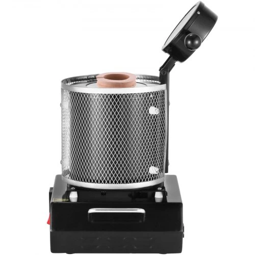 VEVOR Aukso lydymo krosnis, 1350 W, iki 1150 ℃, skaitmeninė elektrinė, su 1kg keraminiu tigliu