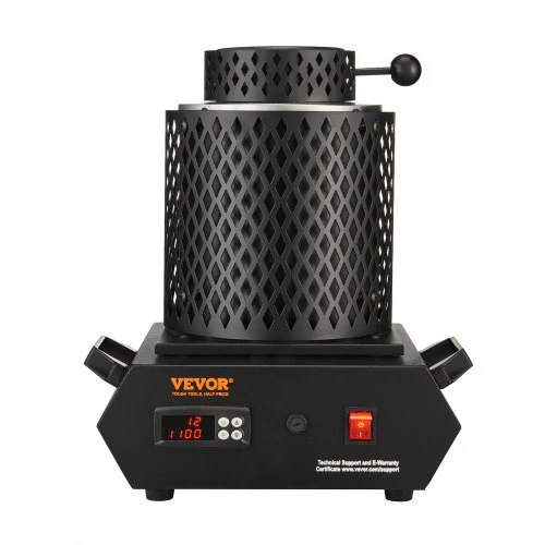 VEVOR Aukso lydymo krosnis, 1350 W, iki 1150 °C, skaitmeninė elektrinė
