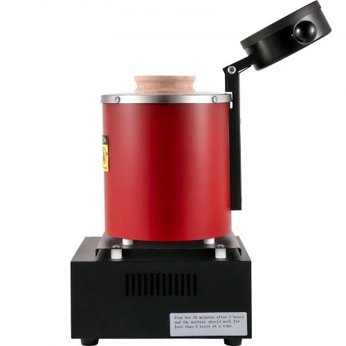Koduva VEVOR aukso lydymo krosnis, 1350 W, 1150 ℃, skaitmeninė elektrinė, su 3kg keraminiu tigliu, liejinio forma ir pirštinėmis