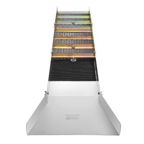 VEVOR Aukso plovimo rinkinys su šliuzo dėže, 127 cm, 23 vnt.