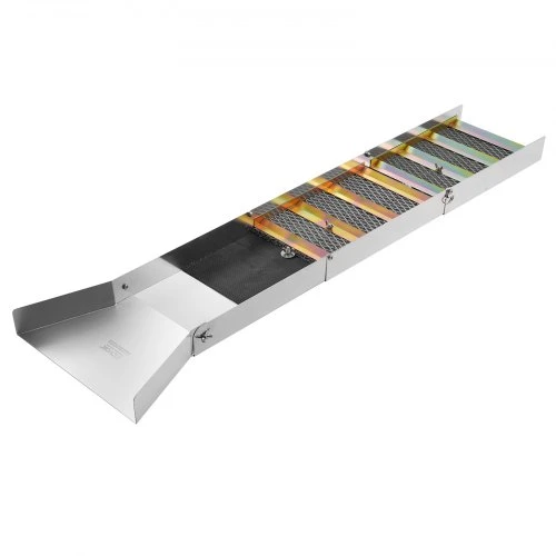 VEVOR Aukso plovimo rinkinys su šliuzo dėže, 127 cm, 23 vnt.