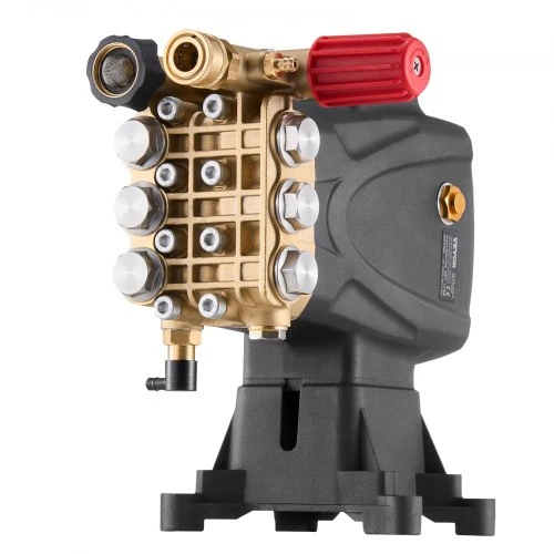 Koduva VEVOR aukšto slėgio plovimo siurblys, horizontalus triplex, 25,4 mm velenas, 276 bar (4000 PSI), 15 L/min