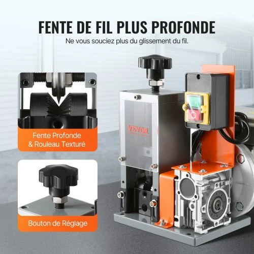 Koduva VEVOR automatinė laidų izoliacijos nuėmimo mašina, 1,5–30 mm, 180 W
