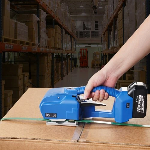 VEVOR Automatinis elektrinis juostavimo įrankis PP/PET 0,9–1,6 cm juostoms