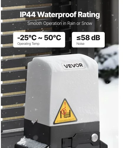 Koduva VEVOR automatinis vartų atidarytuvas MD400, 400 W, iki 25 m, iki 1000 kg