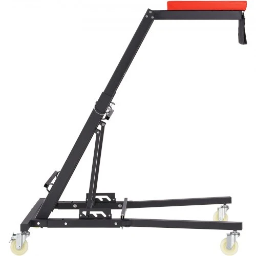 VEVOR Automobilinis aukštas creeperis, variklio creeperis 42,5–64,8 col., 400 lb, su 4 pasukamais ratukais