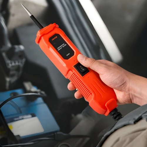 VEVOR Automobilinis grandinės testeris 6–36 V DC, su apšvietimu, 4 m kabeliu