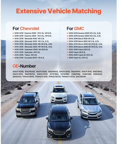 VEVOR Automobilio generatorius 84143543, skirtas Chevy Express 2500, GMC Sierra 1500 ir Yukon