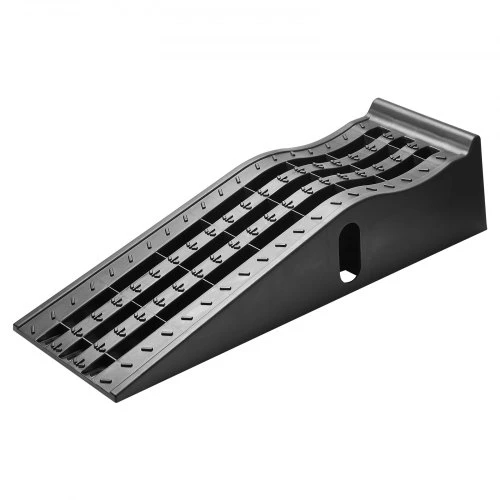 VEVOR Automobilio rampos, 2 vnt., 5897 kg GVW, 155 mm pakėlimo aukštis, portatyvios aukšto profilio aptarnavimo rampos