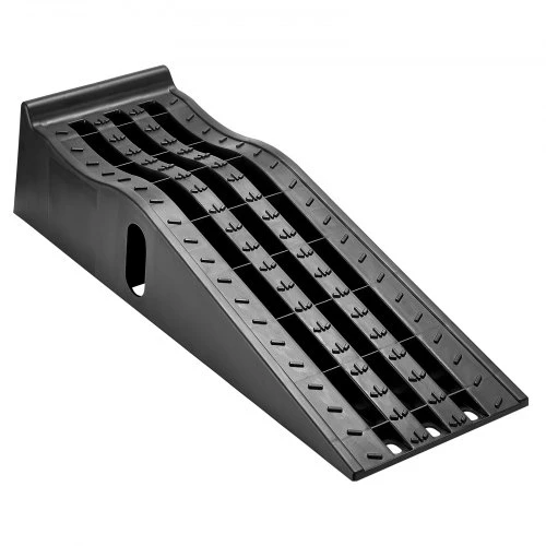 VEVOR Automobilio rampos, 2 vnt., 5897 kg GVW, 155 mm pakėlimo aukštis, portatyvios aukšto profilio aptarnavimo rampos