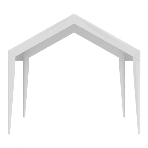 Koduva VEVOR automobilio stoginės keičiamas uždangalas, baltas, 610 x 304 cm