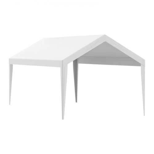 Koduva VEVOR automobilio stoginės keičiamas uždangalas, baltas, 610 x 304 cm