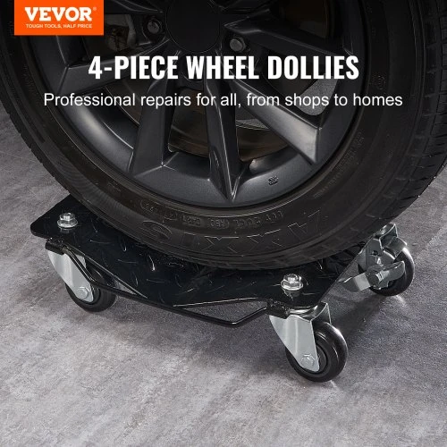VEVOR Automobilių vežimėlis ratams, 4 vnt., 2721,6kg