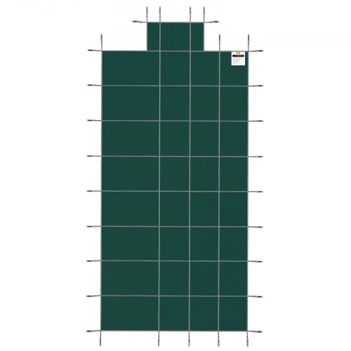 Koduva VEVOR baseino apsauginė danga 16x32 ft stačiakampiams įleidžiamiems baseinams, žalia