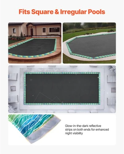 Koduva VEVOR baseino dangčio vandens maišai, 5 vnt., 2400 x 300 mm, PVC