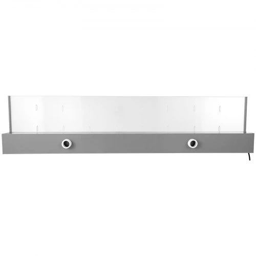 VEVOR Baseino krioklio latakas, 36,2 x 3,2 x 8,1 col., 17 spalvų LED, su nuotolinio valdymo pultu