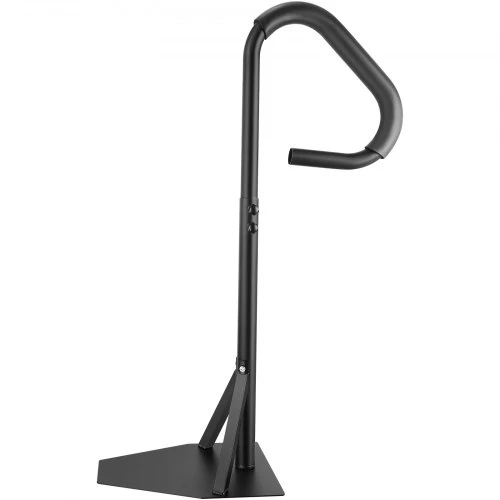 Koduva VEVOR baseino turėklas H10263-57, matinis juodas, reguliuojamas 89–144,7 cm