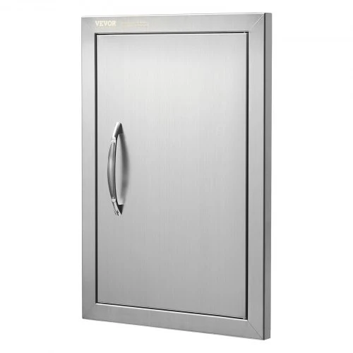 Koduva VEVOR BBQ prieigos durelės 355x508 mm, nerūdijančio plieno, įleidžiamos, su rankena