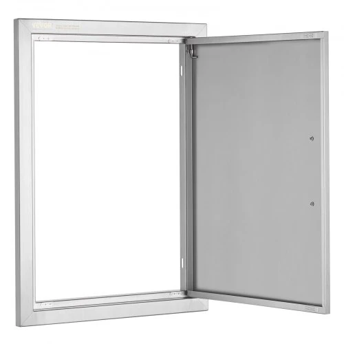 VEVOR BBQ prieigos durelės, 457x610 mm, nerūdijančio plieno, įleidžiamos, su rankena