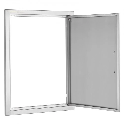 VEVOR BBQ prieigos durelės, 508 x 686 mm, nerūdijančio plieno, įleidžiamos, su rankena