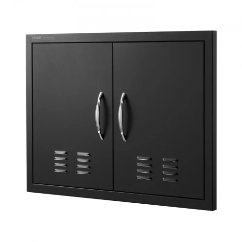 VEVOR BBQ prieigos durelės, 762x533 mm dvigubos lauko virtuvės durelės