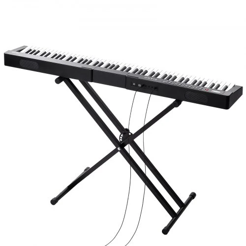 VEVOR BD-881D 88 klavišų skaitmeninis pianinas, pusiau pasverti klavišai