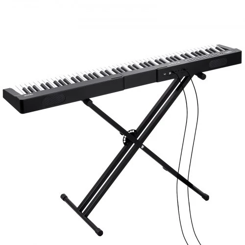 VEVOR BD-881D 88 klavišų skaitmeninis pianinas, pusiau pasverti klavišai