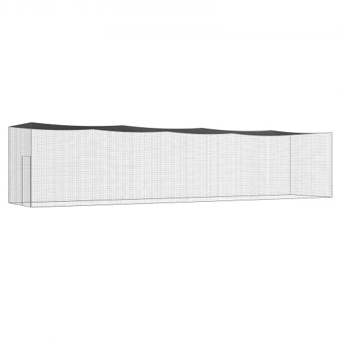 VEVOR Beisbolo treniruočių tinklas, YC-DJL-55*12*12ft, 55FT, PE, su durimis ir nešiojimo krepšiu