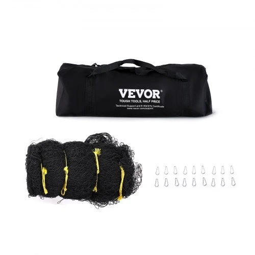 VEVOR Beisbolo treniruočių tinklas, YC-DJL-55*12*12ft, 55FT, PE, su durimis ir nešiojimo krepšiu