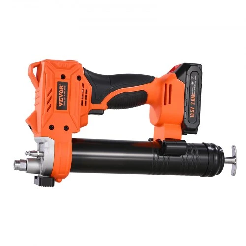 VEVOR Belaidis tepalo pistoletas, 8000 PSI, 20 V, su 2,0 Ah baterija, LED šviesa, 35,4 col. žarna ir dėklu