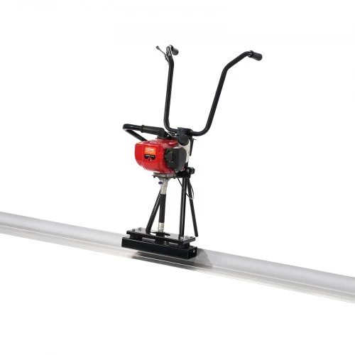 Koduva VEVOR benzininė betono lyginimo vibro liniuotė, 2445 mm aliuminio mentė, 4 taktų, 6500 RPM
