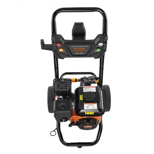 VEVOR Benzininis aukšto slėgio plovimo įrenginys, 3400 PSI, 2,6 GPM, su aliuminio siurbliu, 5 purkštukų rinkiniu