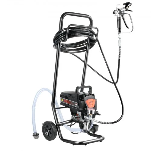 Koduva VEVOR beorio dažų purkštuvas RP8628 plus, 950 W, 3000 PSI, su vežimėliu