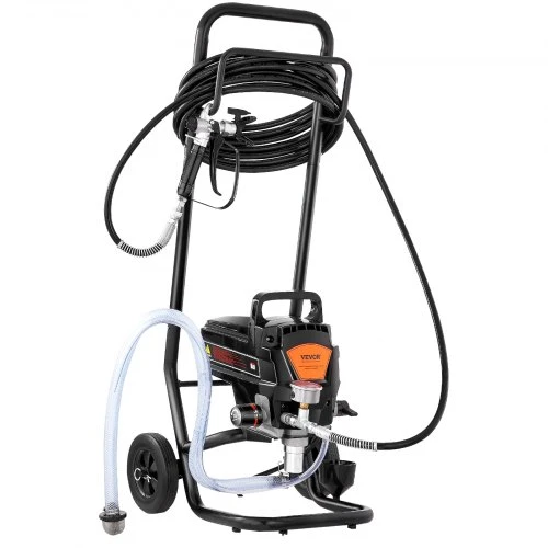 Koduva VEVOR beorio dažų purkštuvas RP8628 plus, 950 W, 3000 PSI, su vežimėliu