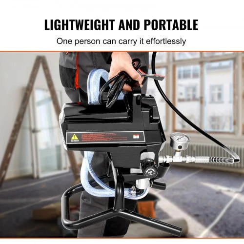 Koduva VEVOR beoris dažų purkštuvas RP8628, 950 W, 3000 psi