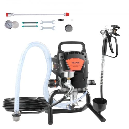 Koduva VEVOR beoris dažų purkštuvas RP8628, 950 W, 3000 psi