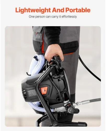 VEVOR Bevielis dažų purkštuvas, 750 W, 3000 PSI, RP8626