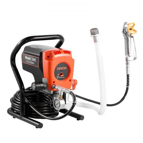 Koduva VEVOR bevielis dažų purkštuvas, 900 W, 3300 PSI, 35 x 29,5 x 48 cm