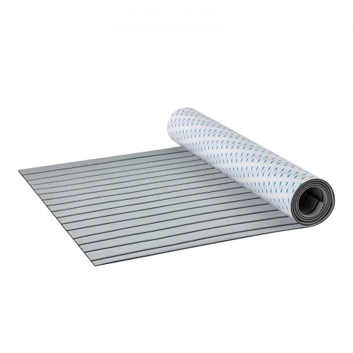 Koduva VEVOR boat flooring EVA putų danga valtims, 240 x 89,9 cm, savaime lipni, pilka