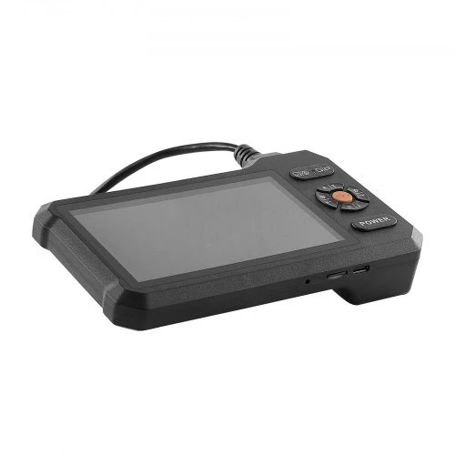 Koduva VEVOR boreskopinė kamera su dviem objektyvais, 5" HD IPS ekranas, 5,5 mm zondas, 8X priartinimas, 5 m standus kabelis
