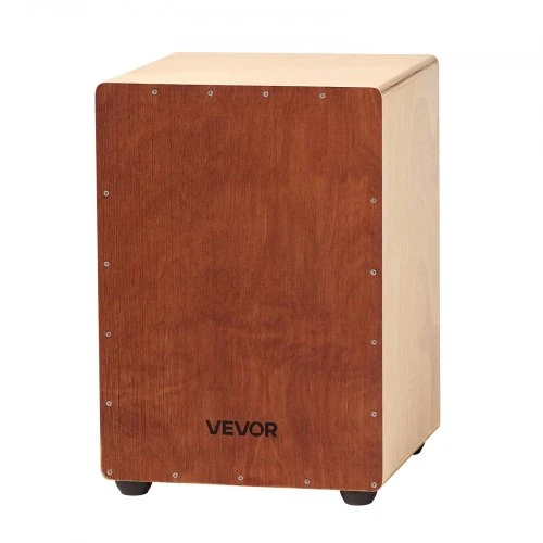 VEVOR Cajonas SN12-A1, natūralaus medžio, 305 x 305 x 430 mm