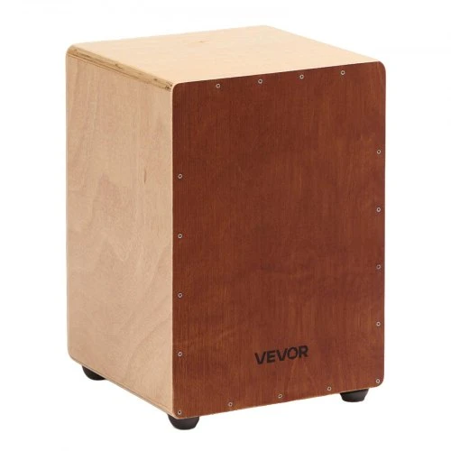 VEVOR Cajonas SN12-A1, natūralaus medžio, 305 x 305 x 430 mm
