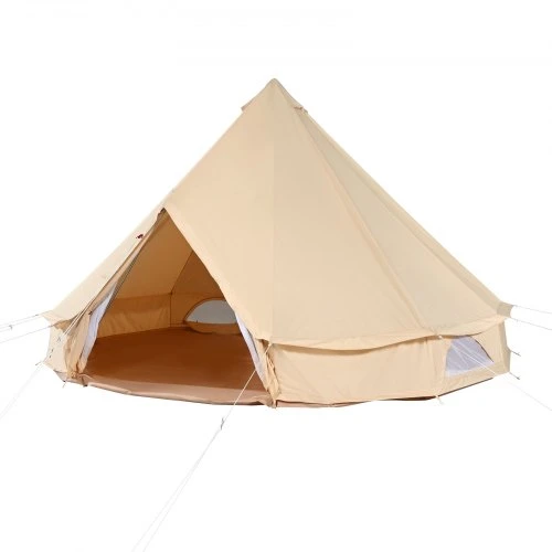 Koduva VEVOR canvas yurt tentas, 6 m, iki 10 žmonių, su krosnelės anga