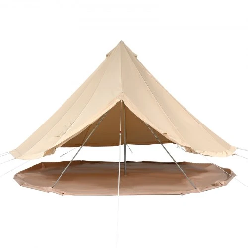 Koduva VEVOR canvas yurt tentas, 6 m, iki 10 žmonių, su krosnelės anga