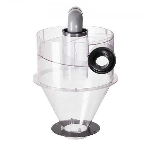 Koduva VEVOR cikloninis dulkių separatorius, 4" retrofit, 2" jungtis, tinka 18,9–37,85 l talpai