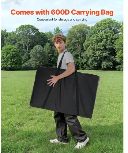 VEVOR Cornhole rinkinys, 3 x 2 pėdų, MDF, 8 maišeliai, nešiojimo dėklas