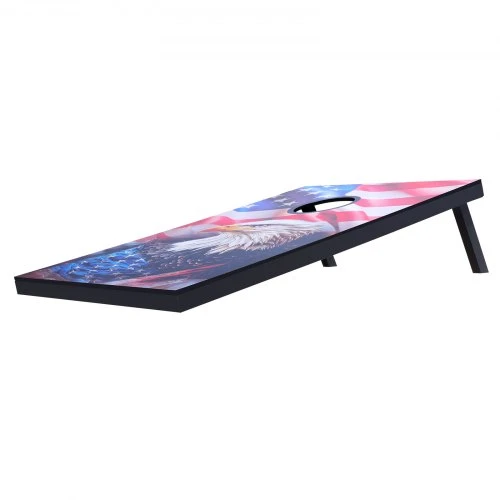 VEVOR Cornhole rinkinys, 3 x 2 pėdų, MDF, 8 maišeliai, nešiojimo dėklas