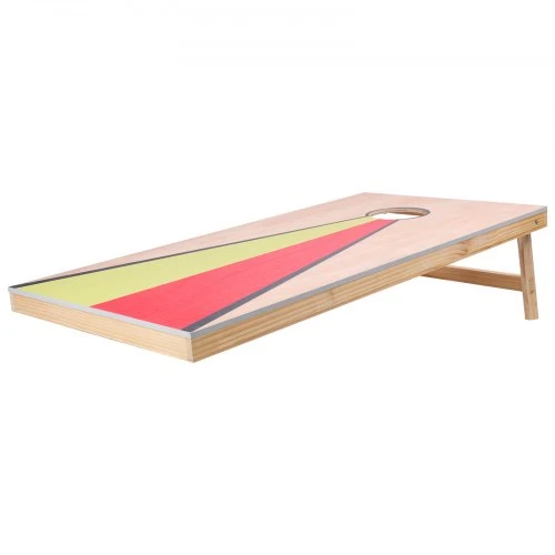 VEVOR „Cornhole“ rinkinys, 4 x 2 ft medinės lentos, 8 maišeliai ir rankena