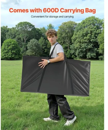 VEVOR Cornhole žaidimo rinkinys, 4 x 2 ft, mediniai, su nešiojimo dėklu