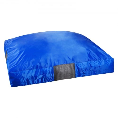 VEVOR Crash pad vaikams, 1500 x 1500 mm, mėlynas, su putų blokais ir plaunamu užvalkalu